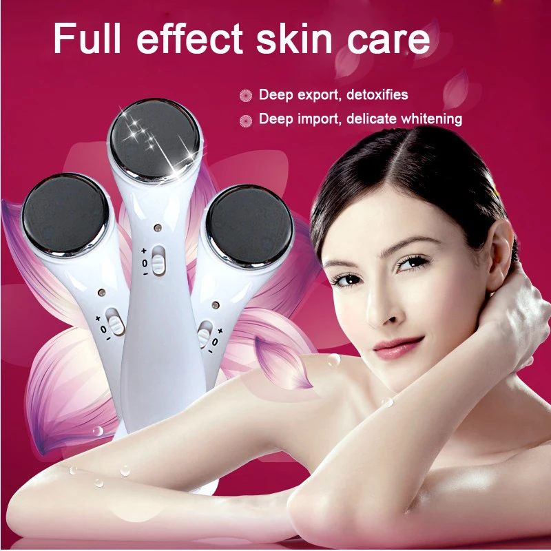 Electric Facial Cleanser iontophoresis device Ionic Massager Anti Aging devices microvibration
