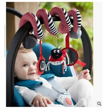 

Infant Baby Toys Multi-function Car Lathe Around The Baby Bed Bells Ringing Bed Stroller Hanging Baby Rattles Mobile