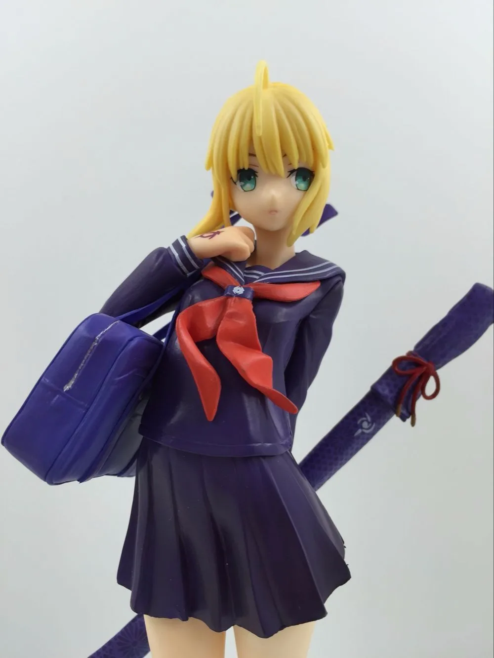 Аниме Fate Stay Night Saber/экстра Saber Arturia Pendragon школьная форма Ver.Saber ПВХ фигурка