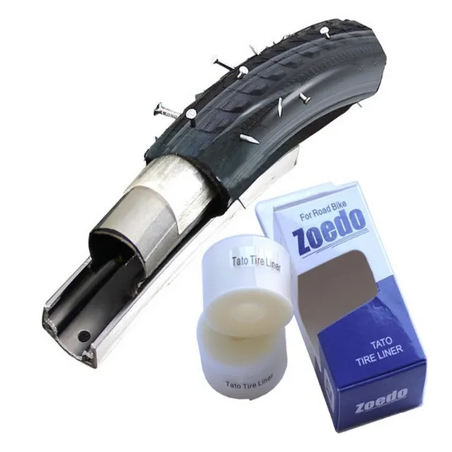 2 Pcs Professional MTB Road Bike Tires liner Puncture proof 20 / 26