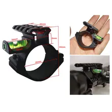 Прицел крепления пузырьковый уровень винтовка кольцо трубка 30 мм Кольцо адаптер 20 мм Вивер Пикатинни кронштейн для прицела крепления база chasse с