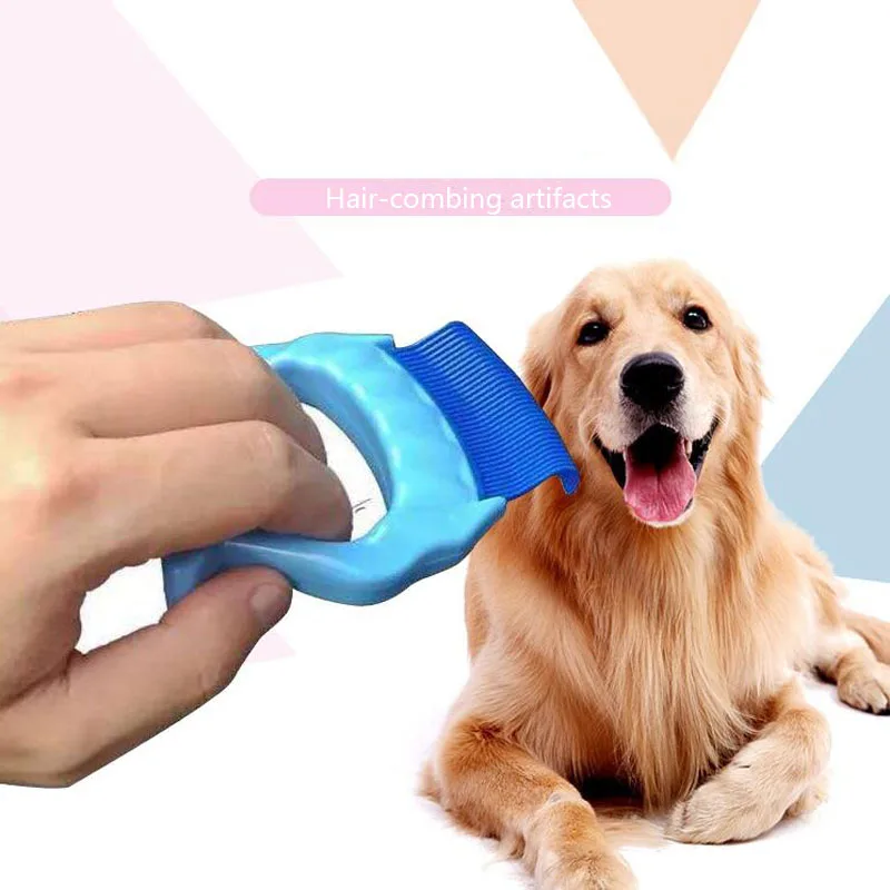 

Cat Removal Rubber Pin Grooming Comb Brush Dog Grooming Comb for Large Dogs Gilling Brush Slicker Tool Pet Grooming Supplies
