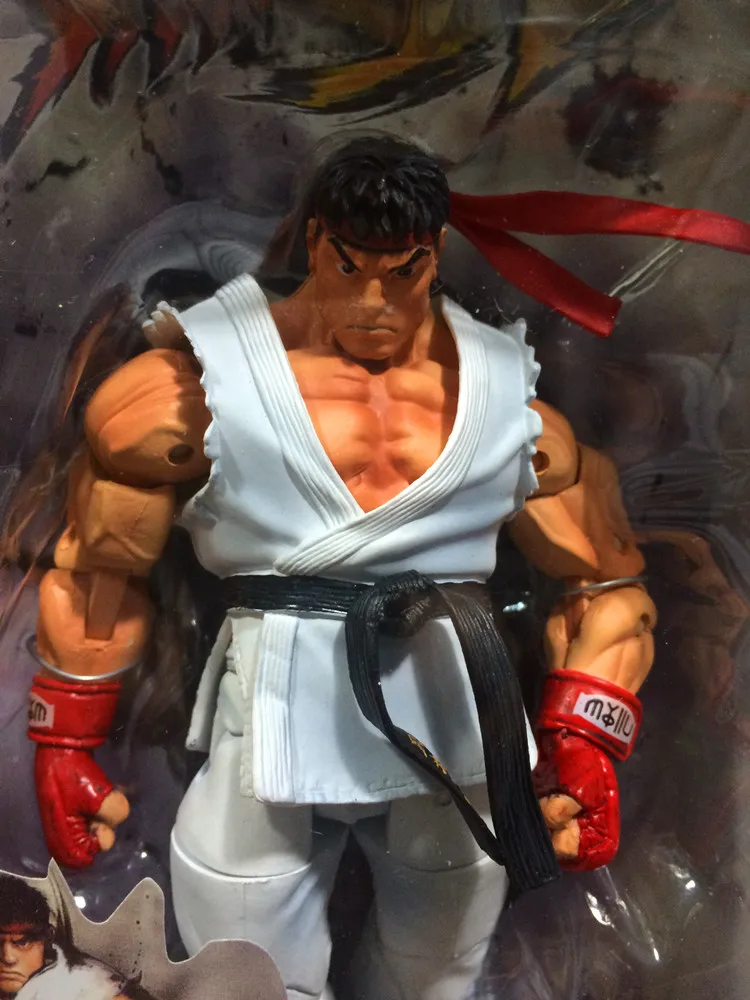 NECA Ken Guile Hoshi Ryu Akuma Gouki ПВХ фигурка модель игрушки кукла рождественский подарок