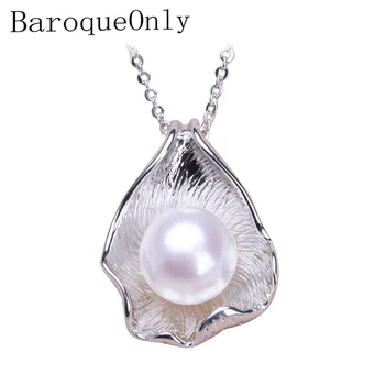 

BaroqueOnly Pendant Mountings Women Accessories Female Lady Girls' Jewelry Fashion Pearl Charm Pendant Findings PAT