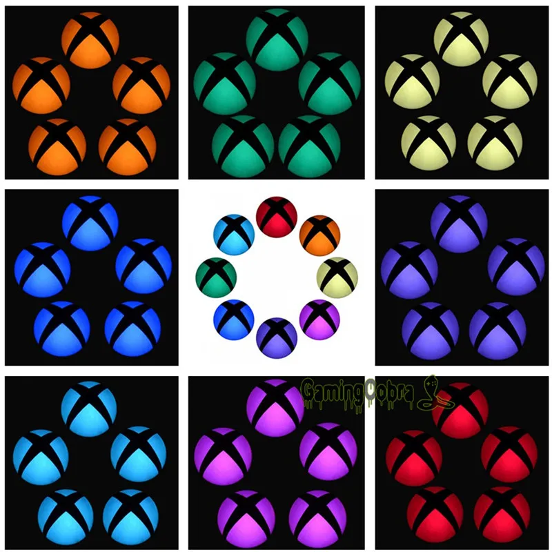 Xbox One Power Button Color Change Stickers