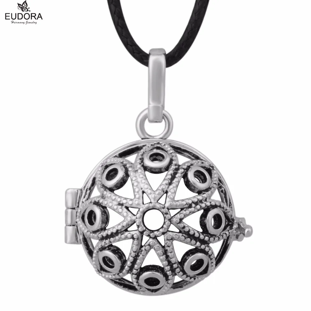 

Angel Caller Cage Harmony Jewelry Silver/Gold Plated Cage Pendant Floating Locket Fit Eudora Harmony Ball For Women Baby