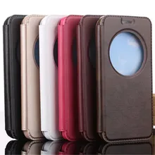 Роскошный кожаный чехол с окошком для просмотра для Asus Zenfone Go ZC500TG ZB551KL 2 Laser ZE500KL ZE550KL 3 ZE552KL ZE520KL ZD551KL