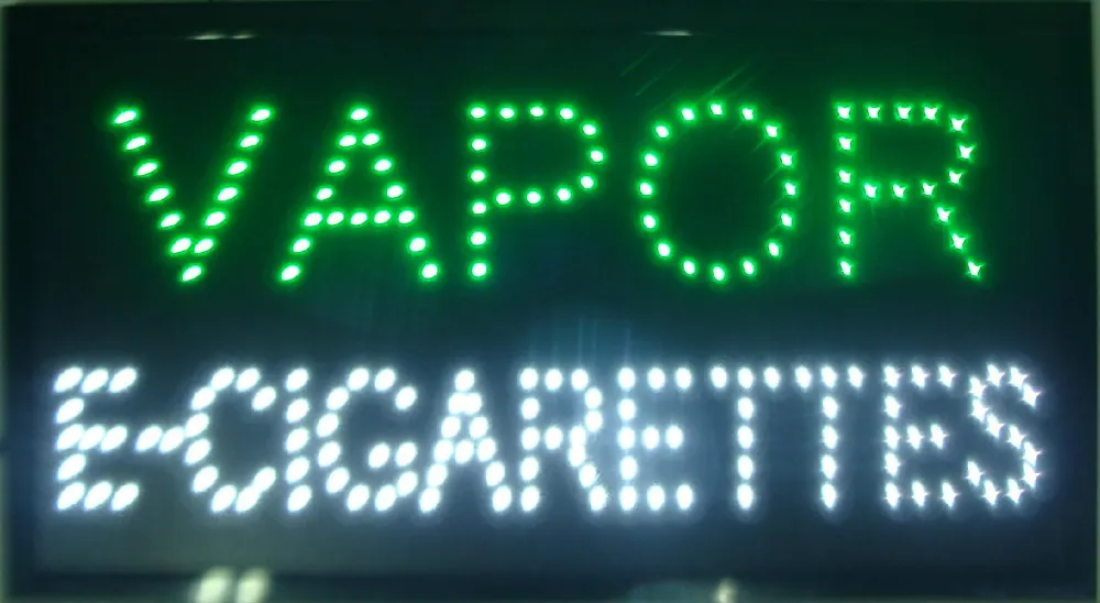20 Pcs Lot Factory Custom Neon Signs Led Vapor E Cigarettes Eye 20 Pcs Lot Factory Custom Neon Signs Led Vapor E Cigarettes Eye Catching Slogans Board Open In Plaques From Home Garden On Aliexpress