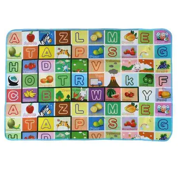 

Baby Play Mat 180x120x0.5cm Crawling Mat Double Surface Baby Carpet Rug Animal Car+Dinosaur Developing Mat for Children G