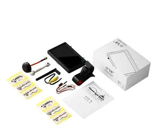 Радиоуправляемый квадрокоптер Hawkeye Little Flyer III 5 8G 48CH 800*480 дюймовый монитор FPV|Детали