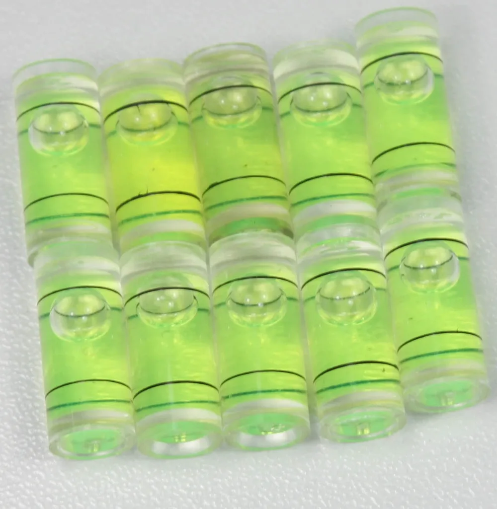 10pcs high transparent Bubble Level for professional measuring and normal usage |