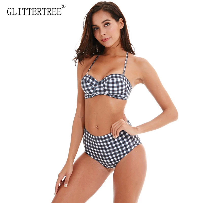 

Bikini 2019 Offer Combined Size Swimsuit Push Up Brazilian Bikini Set Bathing Suits Plus Size Swimwear Female