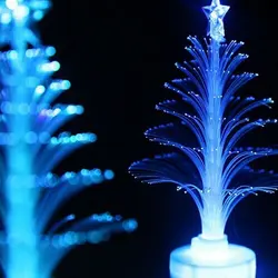 Маленькое Рождественское дерево свет цветной Рождественский подарок лампа ночник украшения светодиодный LED настольная Декор Рождество 2018