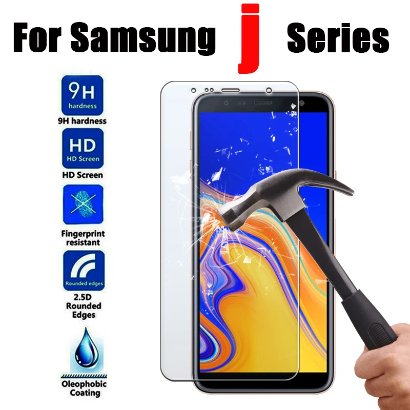 Закаленное стекло для Samsung Galaxy J8 j7 j6 prime защитная пленка экрана J4 j2 j3 Pro 2018 j8 plus |