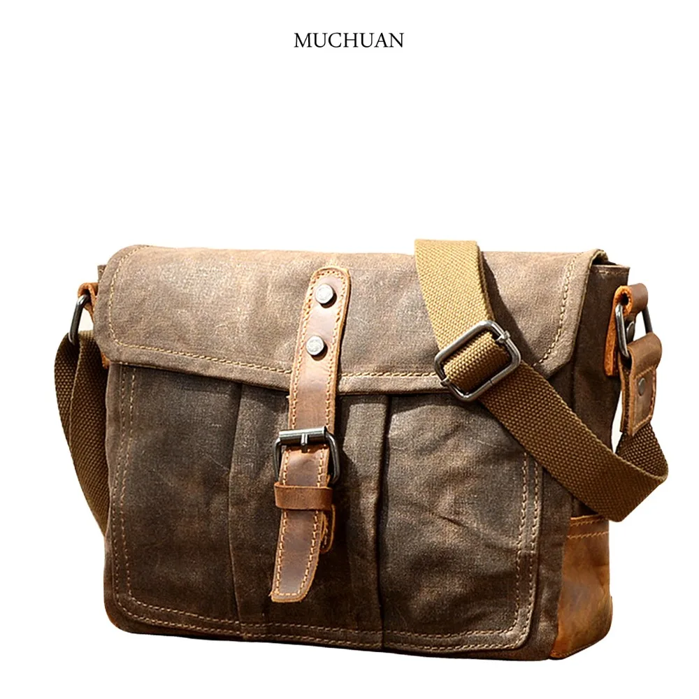 The new waterproof wax canvas font b bag b font free font b bag b font