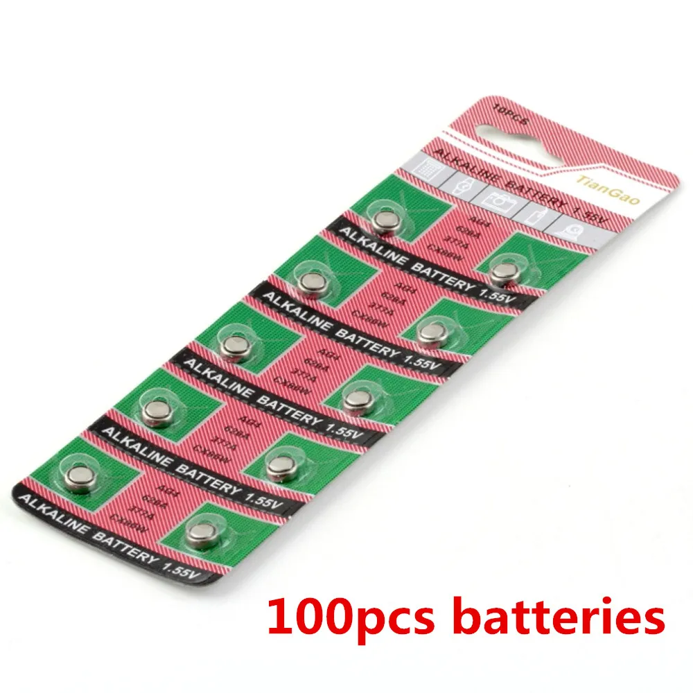 

Wholesale 1set 100pcs Lowest Price 177 377A LR626 LR-626 AG4 SR626 1.55Volt Alkaline Watch Battery Sealed!