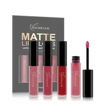 3 шт./компл. набор для макияжа на Хэллоуин жидкая губная помада матовая долговечная Водонепроницаемая губная помада для губ блеск сексуальная вампирская Праздничная косметика