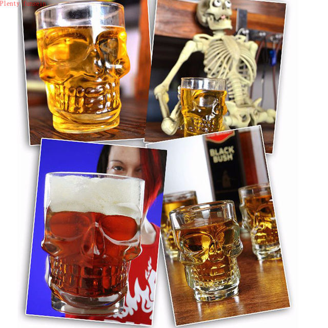 500ML SKULL FACE BEER CUP