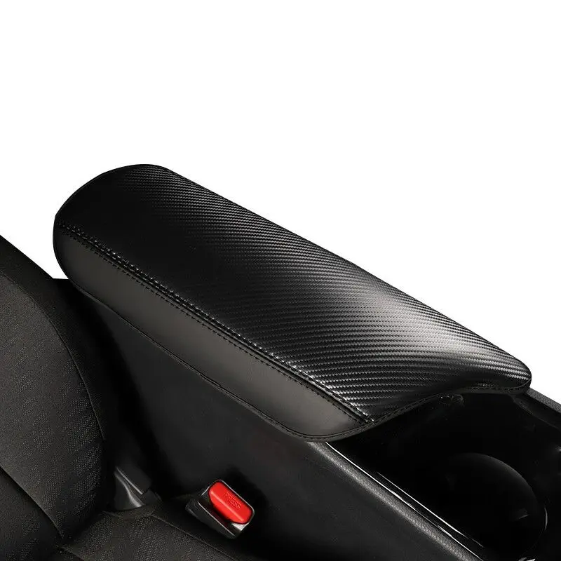 Черный интерьер подлокотник коробка декоративная крышка отделка для Toyota C-HR CHR 2016-2018 автомобильный подлокотник коробка декоративная крышка