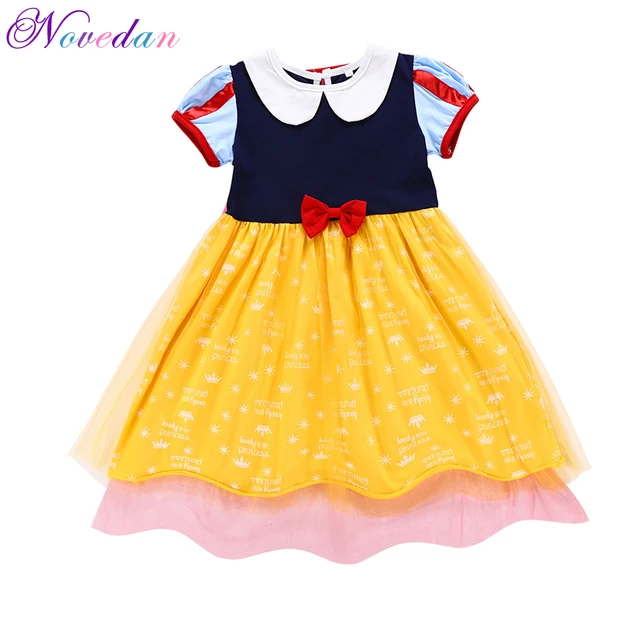 snow white party dress