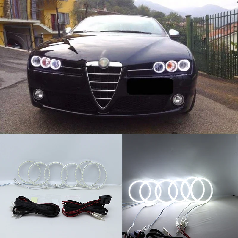 Super Bright White Color Light Smd Led Angel Eyes Daytime Running Light