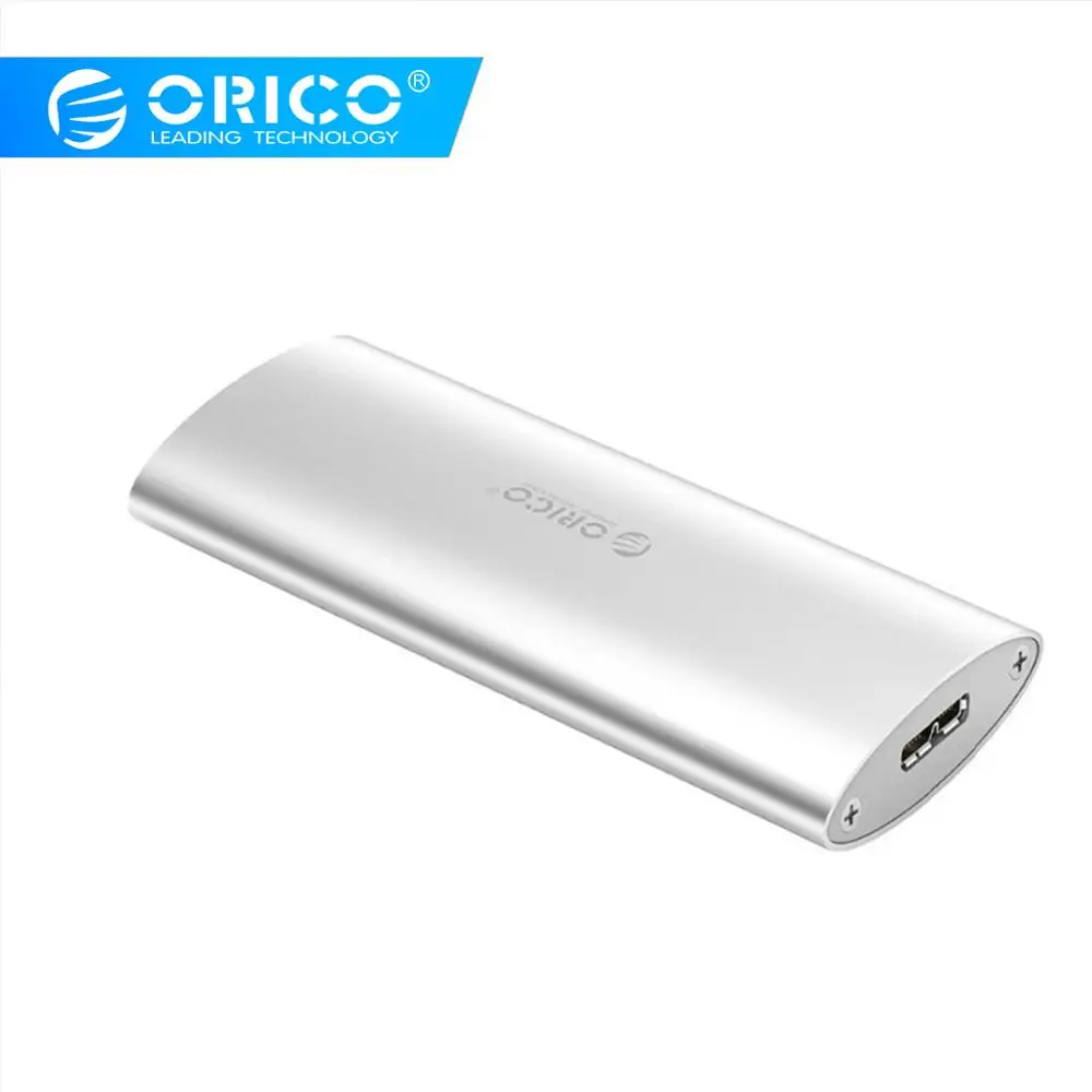 ORICO Aluminum Alloy M.2 to Micro B High-speed Hard Disk Driver Box SSD Enclosure for Mac for Linux for Window USB3.0 (M2D-U3)