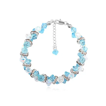 

Bohemian Crystal Bracelets Pulseras Fashion Hand Chain Bijuteria for Women Made with Swarovski ELements