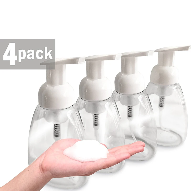 Foaming Soap Dispenser Refillable Pump Bottles for Castile Liquid Soap