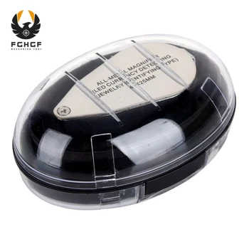 

FGHGF 40X 25mm Mini Foldable Pocket Folding Magnifier Metal Magnifying Glass Tool Loupe With LED Light Lamp