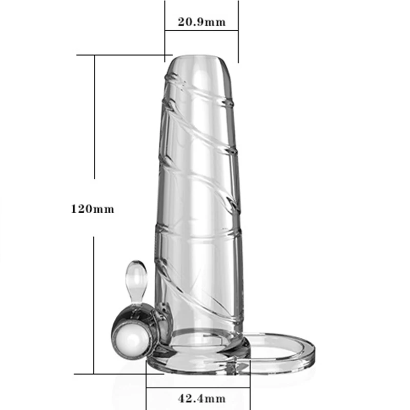 

Male Transparent Shock Props
