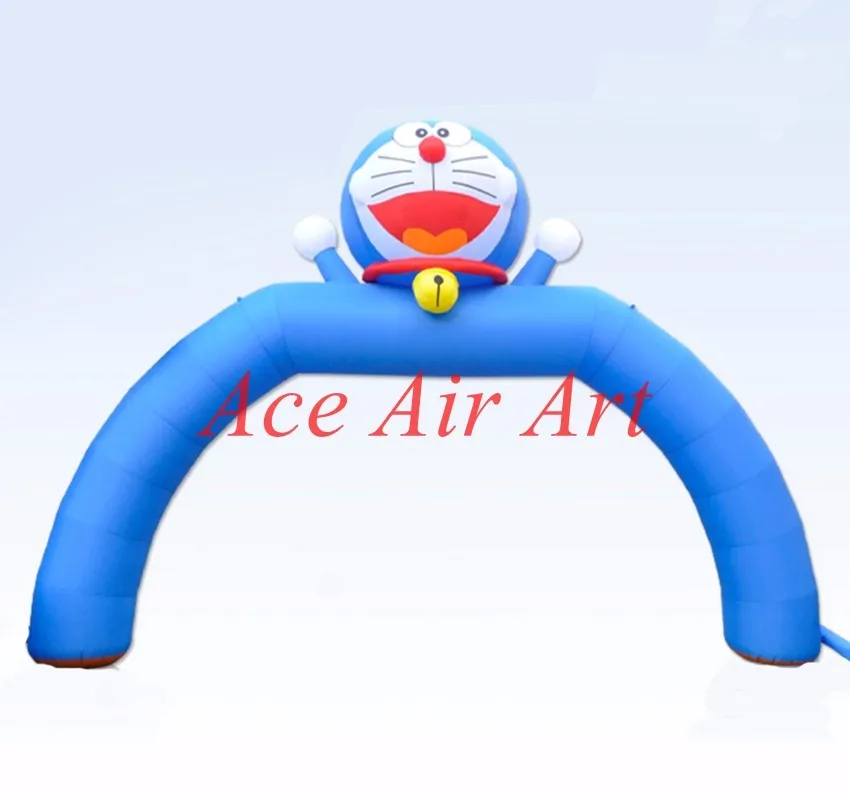 

Customized Lovely Janpanese cartoon Inflatable Doraemon Arch for Theme Party,Promotion Entrance