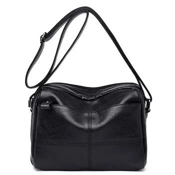 

2019 New Crossbody Bags for Women Genuine Leather Luxury Handbags Women Bags Designer Female Shoulder Bags Sac A Main Femme