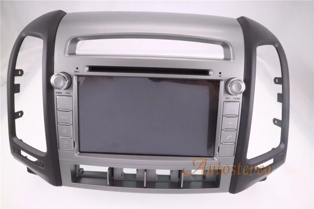 Clearance Android7.1 8 Car CD DVD Player AutoStereo Unit GPS Navigation For Hyundai Santa Fe 2006-2011 Car Multimedia Stereo Auto Headunit 0