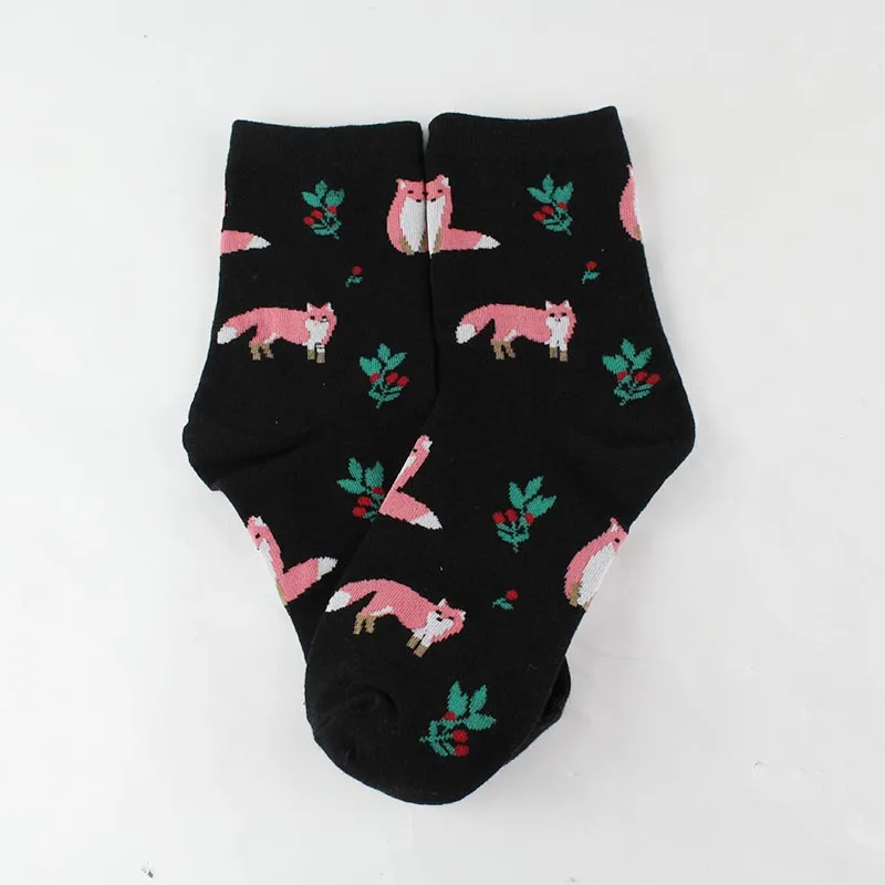 Harajuku-Cute-Flamingos-Avocado-Pineapple-Novelty-Socks-Women-Kawaii-Animal-Fruit-Socks-Plant-Funny-Calcetines-Mujer(6)