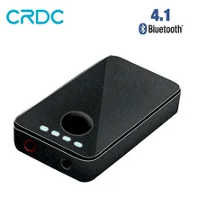 CRDC 2 in 1 Bluetooth Transmitter Receiver 3.5mm Aux Audio Music Wireless / Bluetooth Receiver for TV Car Headphone Speaker