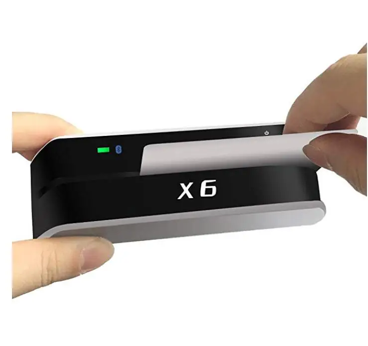 

1PCS Bluetooth USB 3 Tracks msr X6(BT) VIP Card Reader Writer Encoder Mini Portable