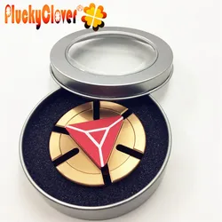 1 pc Ironman Shield Spinner Cool Aluminium Fidget Spinner Red Gold Hand Spinners Metalen EDC Autistress Focus Spinner For Hands