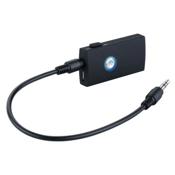 

MAHA 2 in 1 Wireless Bluetooth 3.5mm Stereo Transmitter and Receiver Black