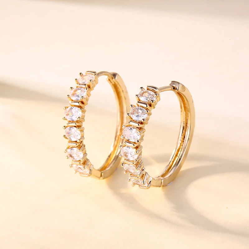 

Women Pendant Earrings Elegant Crystal Statement Earing New Year Christmas Gift Fashion Jewelry Brincos