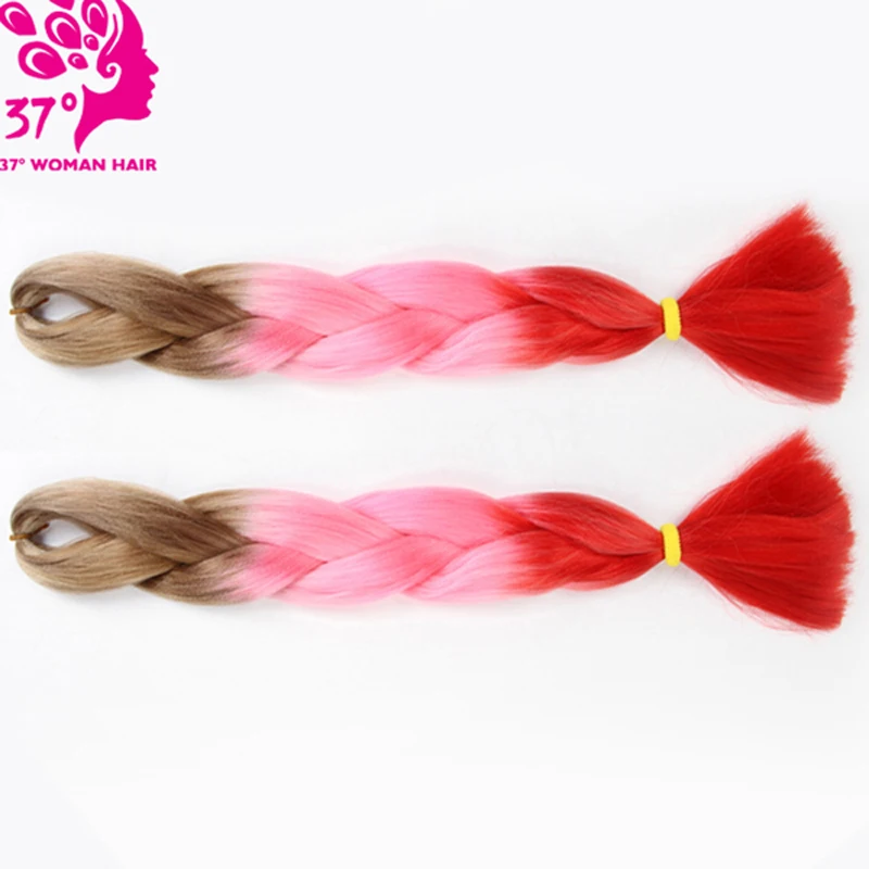 2 шт. синтетические волосы для наращивания цвета 100 г|tone color|extensions blueextension crochet |