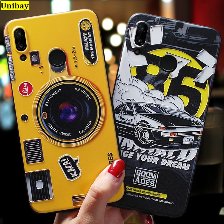 

Huawei nova 3 case soft 3d relief for huawei p20 pro p20 lite nova 3e nova 2 plus nova 2s p10 lite p9 plus for honor 10 honor 9