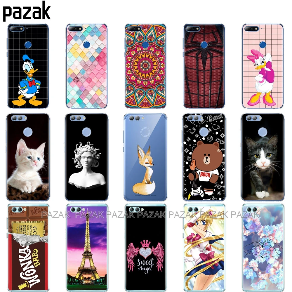 

silicone phone case for huawei Nova 2 lite 2s cases soft tpu back cover for nova 2 plus Coque etui bumper 360 full protective