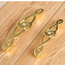 96mm 128mm fashion deluxe rhinestone handles yellow bronze k9 crystal gold kitchen cabinet dresser drawer pulls knobs handle 5″