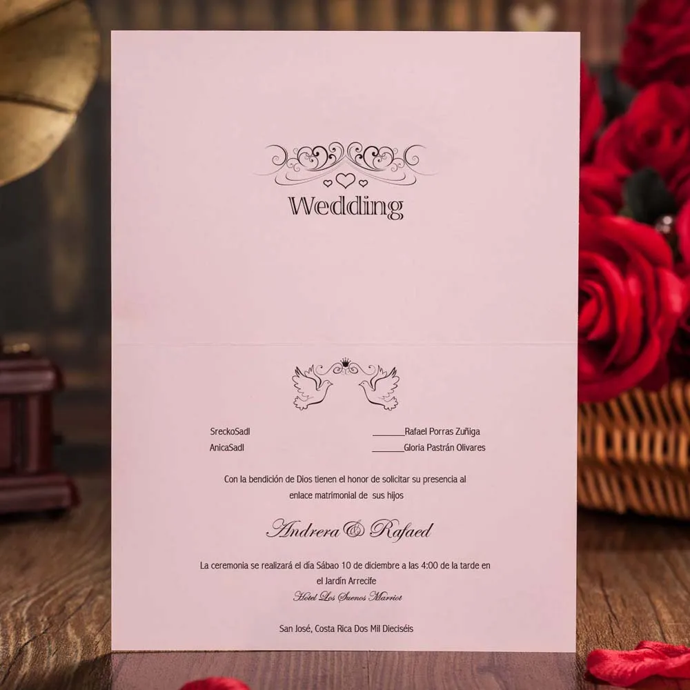 Wishmade красные свадебные пригласительные открытки с бабочкой китайский стиль для помолвки свадебный душ настраиваемый 1 шт