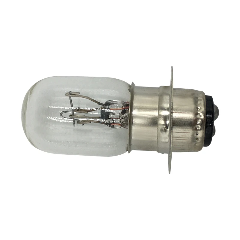 1 шт. T19 P15D-25-1 прозрачный мотоциклы передняя фара лампа накаливания 12V 35/35 Вт двойной нитью накала
