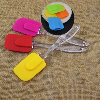 

Kitchen utensils silicone Multi-purpose Scraper Spatula Cooking Cake Cutter Scraper Baking High Temperature Resistance