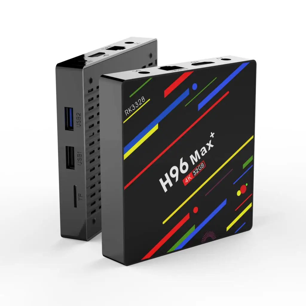 H96 MAX+ Smart TV BOX Android 9.0 BOX RK3328 IPTV Box 4K Media Player WIFI Set Top Box For 4K Youtube Netflix Google Play