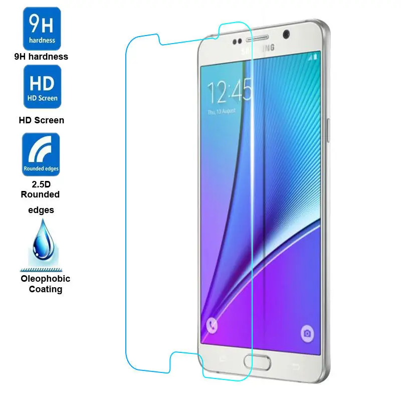 Закаленное стекло для Samsung Galaxy A3 A5 A7 J3 J5 J7 2015 2016 пленка против царапин 2.5D HD