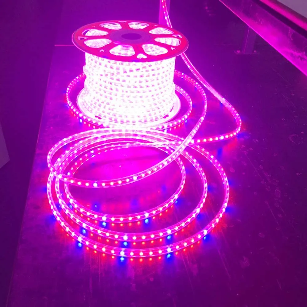 

LED Grow strip ip67 waterproof 220V 5050 60leds/m full spectrum plant growth for indoor Vegetable Flower seedling phyto lamp