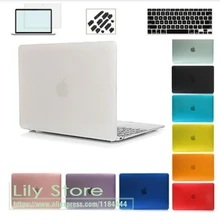 4в1 защитный чехол для пульта матовый чехол для Apple macbook Pro retina 11 12 13 15 сумка для ноутбука для Mac book Air 13,3 дюймов